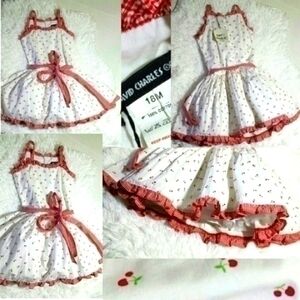 David Charles London Girl's Party Dress